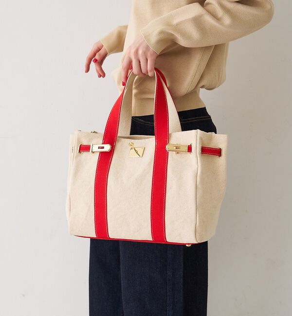 Rouge vif「【CHIMERE/シメール】キャンバスミニトート（小）」|トートバッグ|