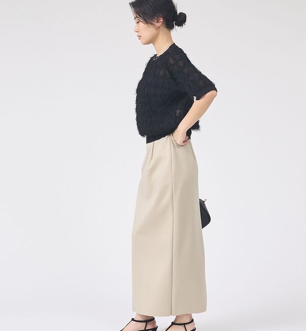 Rouge vif「ストレッチダンボールタイトスカート」|スカート|