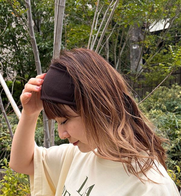 Rouge vif「【La Maison de Lyllis/ラ メゾン ド リリス】FRAI HE」|ヘアバンド|