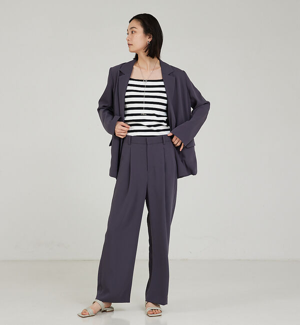 qualite「【セットアップ対応】マットサテンダブルジャケット」|その他|