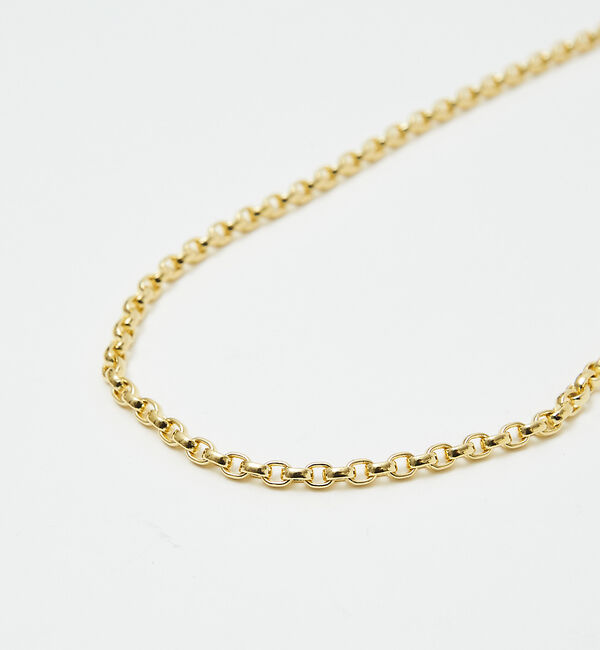 qualite「【MC STUDIO】ダブルリングチェーンネックレス」|ネックレス|