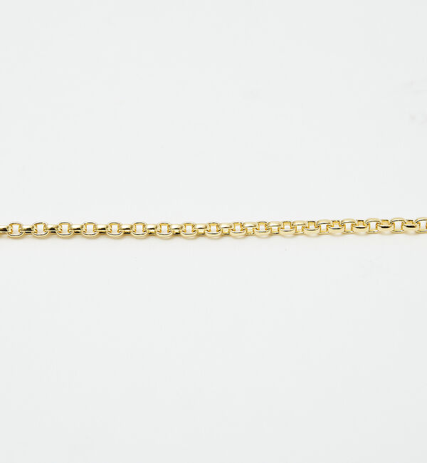 qualite「【MC STUDIO】ダブルリングチェーンネックレス」|ネックレス|