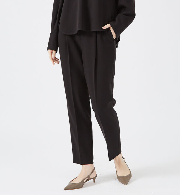 qualite「【ベストセラー】ダブルクロスセンタープレスパンツ」|その他|