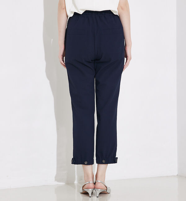 qualite「シアサッカーテーパードパンツ」|その他|