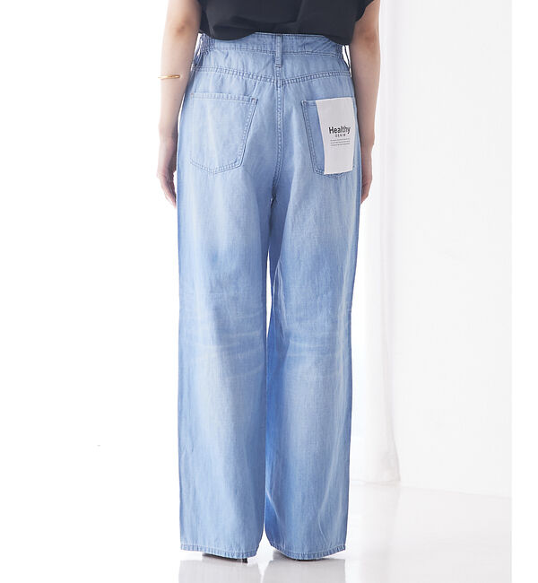 qualite「【Healthy DENIM】Breezy PinkPepper ストレートデニ」|デニム|