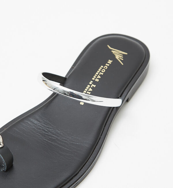 qualite「【NICOLAS LAINAS】サムリングサンダル」|サンダル|