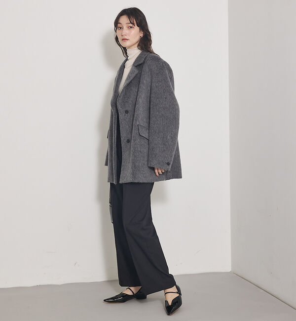 qualite「【Oggi 掲載】ツイルピンタックパンツ」|その他|