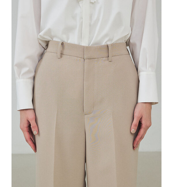 qualite「【シワになりにくい】ライトダブルクロスベンツパンツ」|その他|