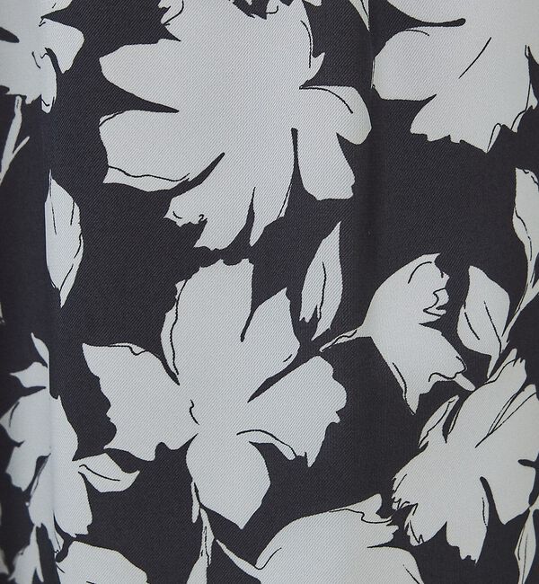 qualite「【大人の花柄】シルエットフラワーパンツ」|その他|