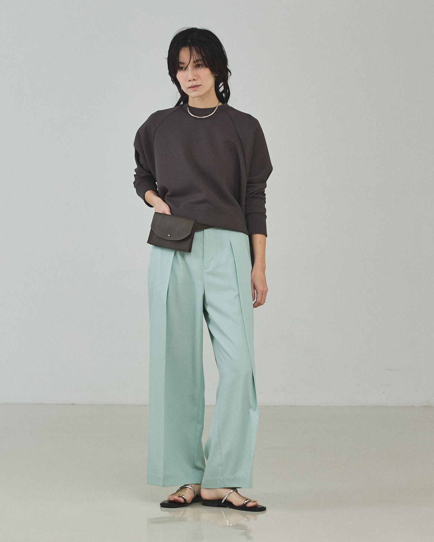 qualite「【楽なのに上品】ダンボールボックスプルオーバー」|スウェット・ジャージ|