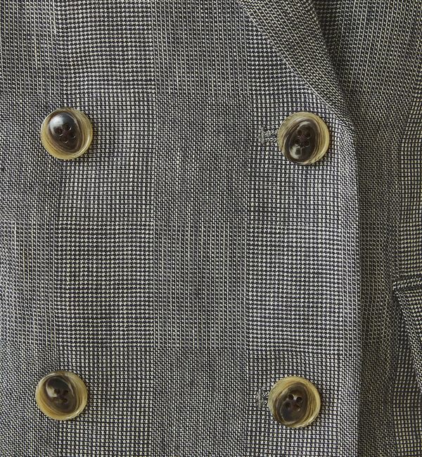 qualite「【セットアップ対応】ラメリネンジャケット」|その他|