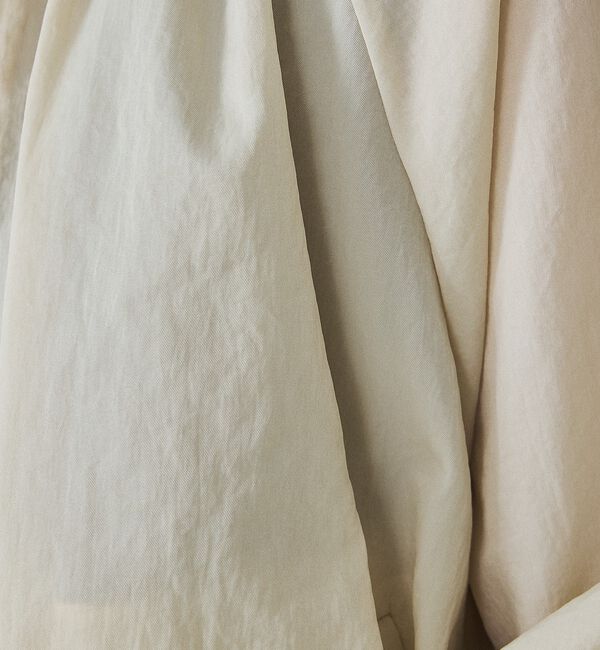 qualite「残りわずか！在庫あるのみ！【撥水ナイロン使用】ナイロンドレープブルゾン」|ブルゾン・スタジャン|