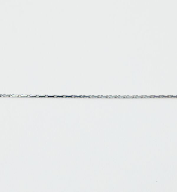 qualite「【ステンレス】バロックパールチャームネックレス」|ネックレス|