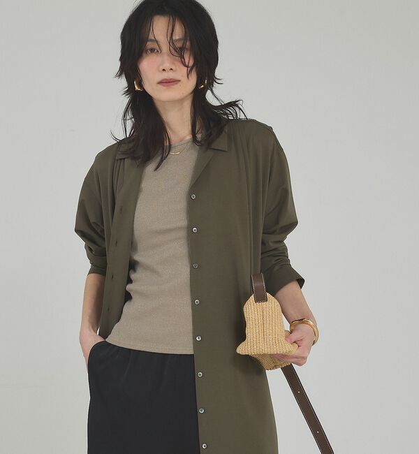 qualite「ラメテレコタンク」|キャミソール|