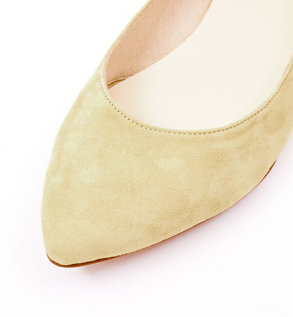 AU BANNISTER「【累計1万足突破！】ボロネーゼ カッター フラットパンプス」|パンプス|