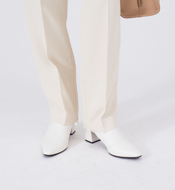 AU BANNISTER「【最高ブーツ/ニューヨーク】スクエアトゥブーツ」|ショートブーツ|