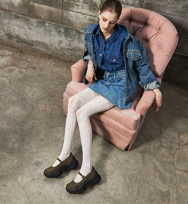 AU BANNISTER「【LAROUTE】メリージェーン 厚底スニーカー」|スニーカー|