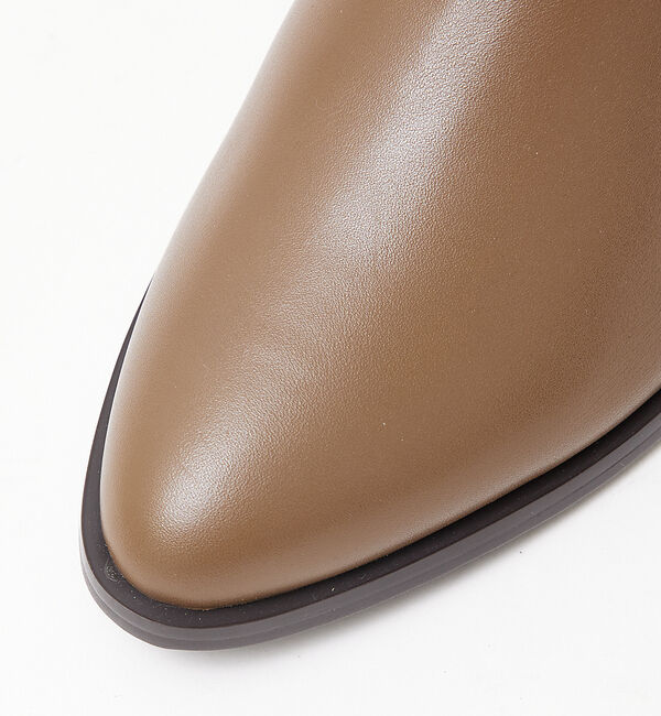 AU BANNISTER「【最高ブーツ/ 3cmヒール】ラウンドトゥショートブーツ」|ショートブーツ|