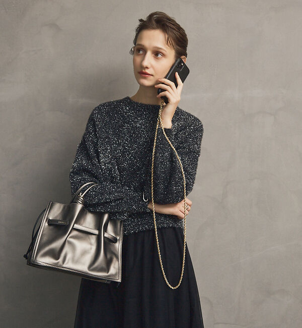 LOWELL things「Chain Strap/チェーンショルダー（スマホタブ付き）」|モバイルケース|