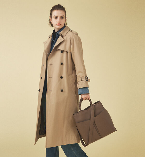 LOWELL things「Twiste/ダブルポケット2WAYトート L」|トートバッグ|