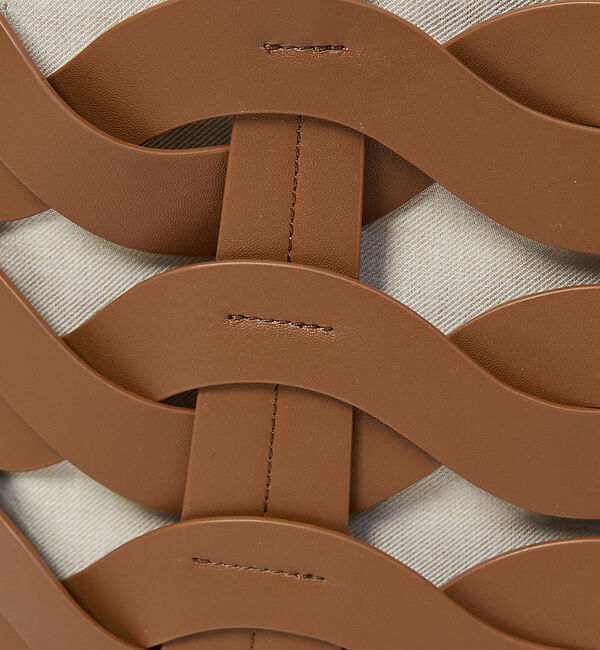 LOWELL things「Corde/レザーウェービーメッシュ2WAYトートバッグ」|トートバッグ|