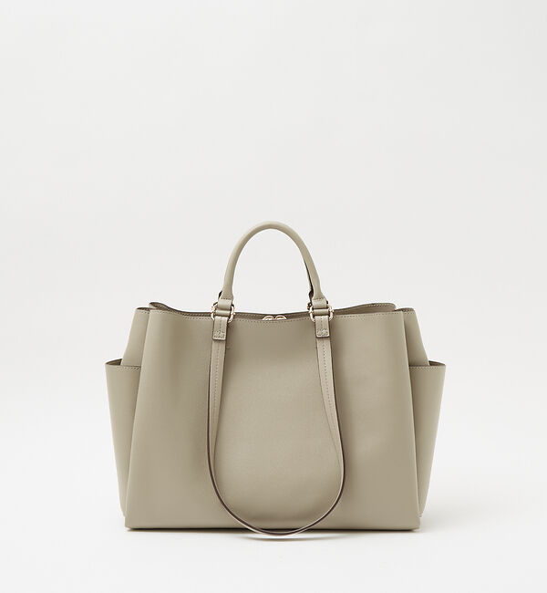 LOWELL things「SOUER/ダブルハンドルＡ4トート」|トートバッグ|ベージュ