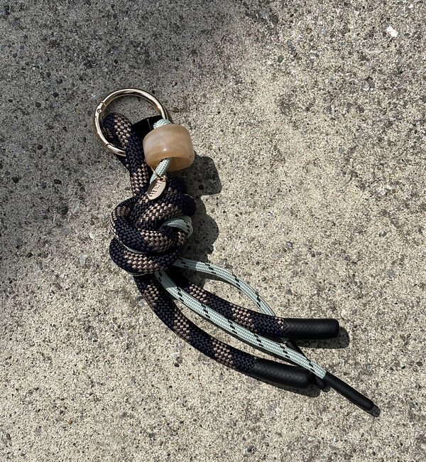 LOWELL things「ロープチャーム」|チャーム・キーホルダー|ネイビー