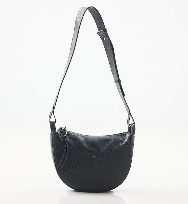 LOWELL things「【VERY掲載】Mois/レザーハーフMOONショルダー」|ショルダー・メッセンジャー|