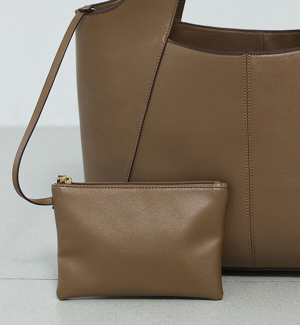 LOWELL things「【予約/kariさんコラボ】ポーチ付き多機能オープントート/A4/通勤/16イン」|トートバッグ|