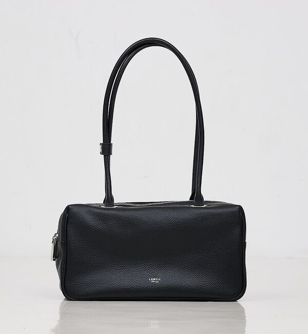 LOWELL things「Raffy/レザースクエアボストン」|ボストンバッグ|