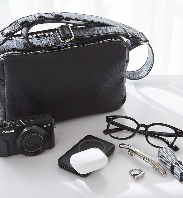 LOWELL things「【再入荷】Frec/Wファスナースクエアショルダー」|ショルダー・メッセンジャー|