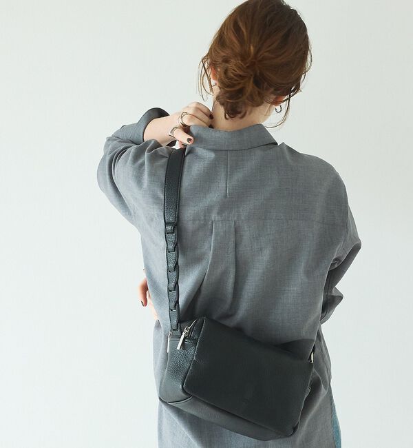 LOWELL things「【再入荷】Frec/Wファスナースクエアショルダー」|ショルダー・メッセンジャー|