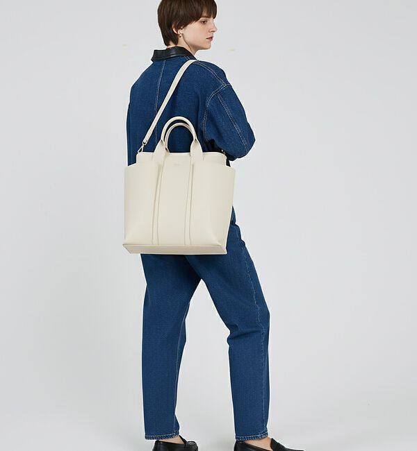 LOWELL things「Ordi/ダブルポケット2WAYトートL」|トートバッグ|