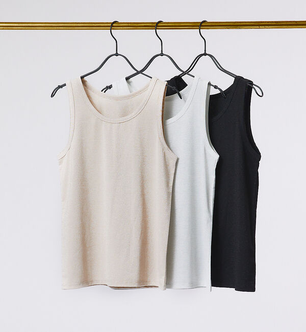 abahouse mavie「ラメタンクトップ」|キャミソール|