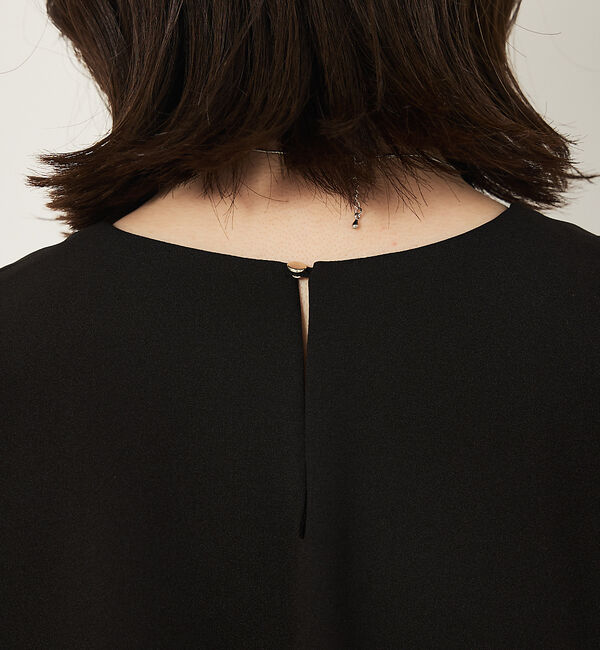 abahouse mavie「【エニデイカセット・サマー】ジョーゼットタックフレアーブラウス」|シャツ・ブラウス|