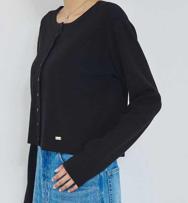 abahouse mavie「ショートカーディガン」|カーディガン|