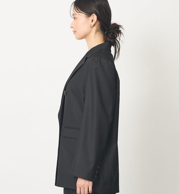 abahouse mavie「【セットアップ対応】ライトメランジダブルジャケット/長袖/シーズンレス」|その他|