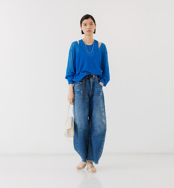 The Store by C' 「【COCUCA】ツインライク レイヤード ニット」|ニット・セーター|