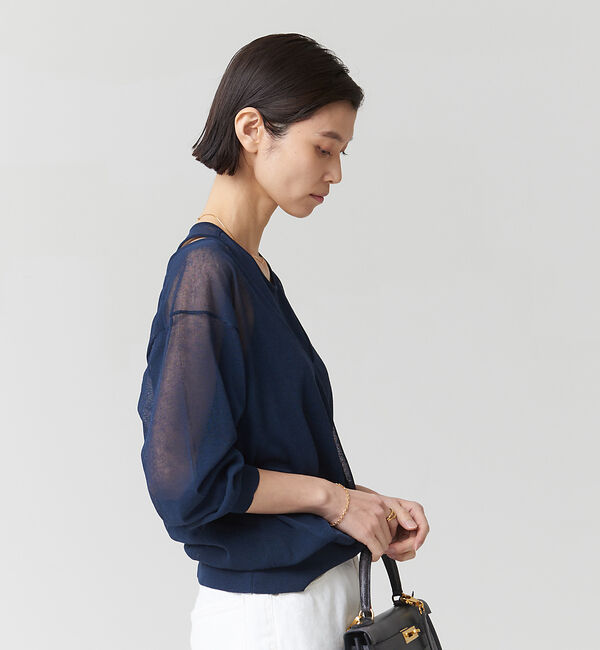 The Store by C' 「【COCUCA】ツインライク レイヤード ニット」|ニット・セーター|