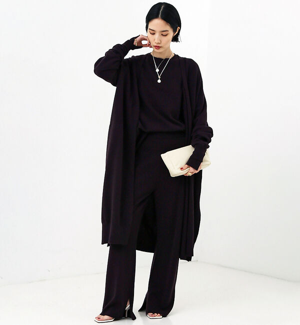 The Store by C' 「【COCUCA】ウールロングカーディガン」|カーディガン|