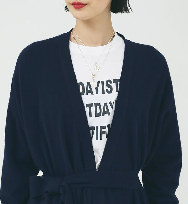 The Store by C' 「【COCUCA】ウールロングカーディガン」|カーディガン|