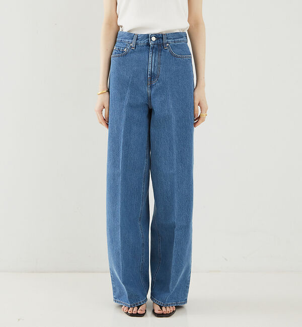 The Store by C' 「【TOTEME】Wide Leg Denim／ワイドレッグデニム」|デニム|