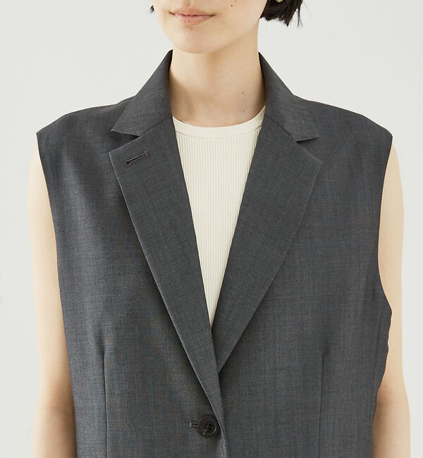 The Store by C' 「【COCUCA】オーバーサイジングベスト」|ダウンベスト・ベスト|