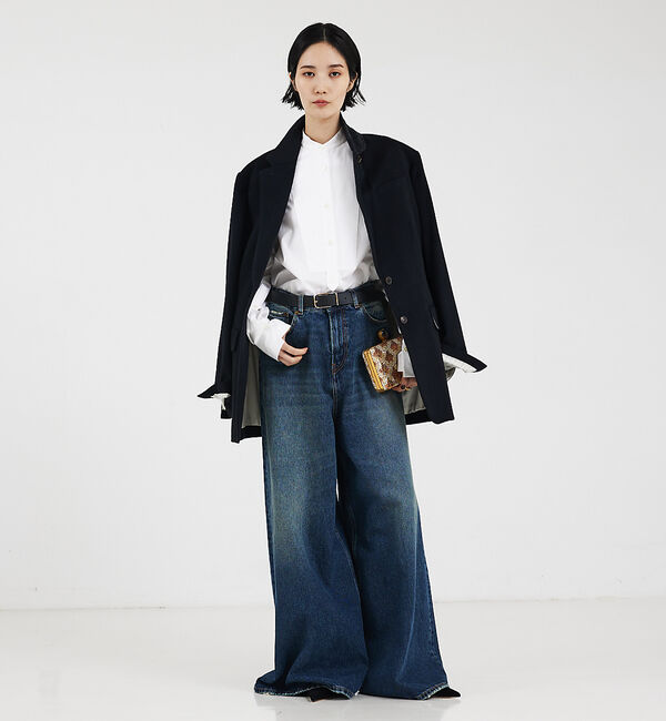 The Store by C' 「【HAIKURE】BIG BETHANY ASIANFIT／ビッグシルエットアジ」|デニム|