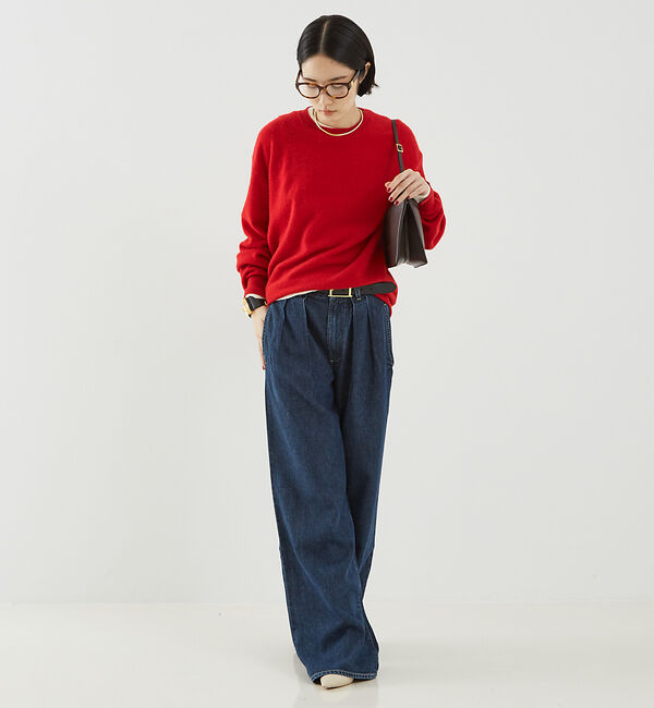 The Store by C' 「【COCUCA】ウールクルーニットプルオーバー」|ニット・セーター|