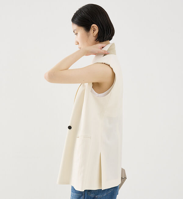 The Store by C' 「【COCUCA】ダブルベスト」|ダウンベスト・ベスト|