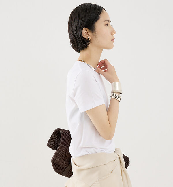 The Store by C' 「【NINETY PERCENT】COTTON CREW NECK T SHIRT」|Tシャツ・カットソー|