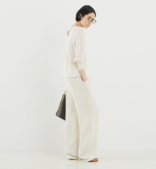 The Store by C' 「【COCUCA】ダブルVネックカーディガン」|カーディガン|