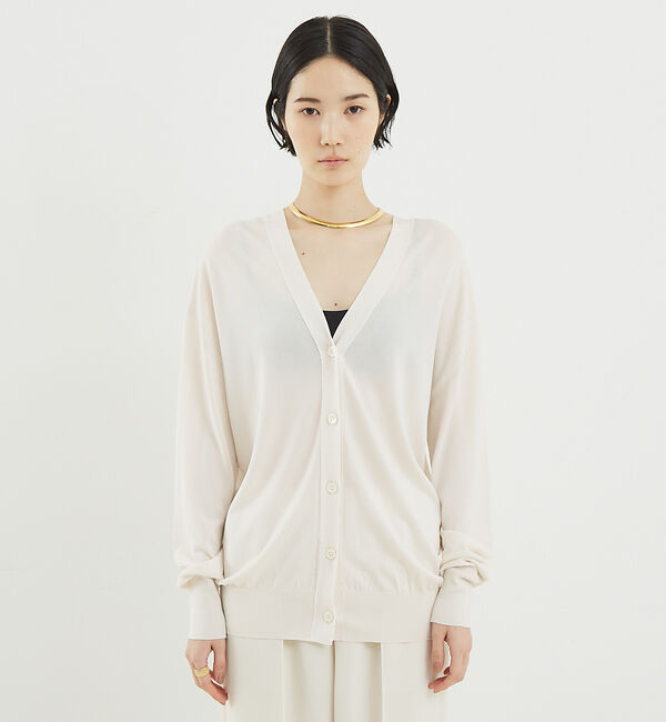 The Store by C' 「【COCUCA】ダブルVネックカーディガン」|カーディガン|