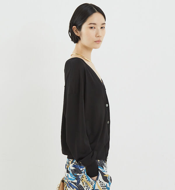 The Store by C' 「【COCUCA】ダブルVネックカーディガン」|カーディガン|